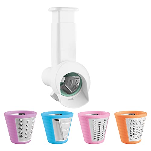 SENCOR STX 014 Spezialschneider und Reibe für Obst, Gemüse, Mandeln, Nüssen, 5 austauschbare Zubehörteile, für Küchenmaschinen STM 635x, Salad maker SENCOR STX 014 Spezialschneider und Reibe für Obst, Gemüse, Mandeln, Nüssen, 5 austauschbare Zubehörteile, für Küchenmaschinen STM 635x, Salad maker von SENCOR