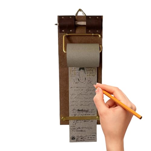 Senermter Notizpapierrollen Spender,Wandmontierte Notizpapier Spenderrolle - Hängbarer Vintage Schreibtischblock Dekorative Pinnwand Für Zuhause Küche Büro Tagebuch Senermter Notizpapierrollen Spender,Wandmontierte Notizpapier Spenderrolle - Hängbarer Vintage Schreibtischblock Dekorative Pinnwand Für Zuhause Küche Büro Tagebuch von Senermter