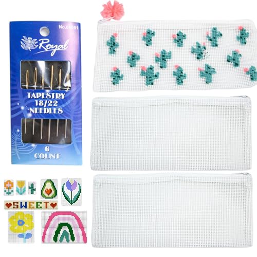 Senermter Stickgitter -Blattkit, Klarnetzblatt | Clear Mesh Sheet Stickbeutel Accessoire - Freundin Zipper Beutel machen Häkelprojekte für Anfänger Senermter Stickgitter -Blattkit, Klarnetzblatt | Clear Mesh Sheet Stickbeutel Accessoire - Freundin Zipper Beutel machen Häkelprojekte für Anfänger von Senermter