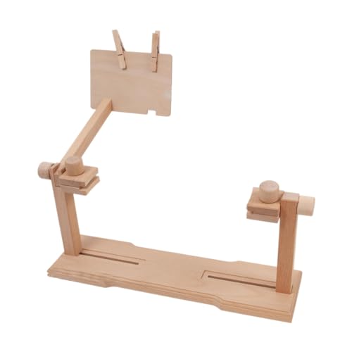 Senermter Stickrahmenständer,Stickrahmenständer - Verstellbarer Stickrahmenhalter | Stickrahmenhalter aus Buchenholz, Nähnadelspitzenrahmenständer, Stickrahmenhalter für den Schreibtisch Senermter Stickrahmenständer,Stickrahmenständer - Verstellbarer Stickrahmenhalter | Stickrahmenhalter aus Buchenholz, Nähnadelspitzenrahmenständer, Stickrahmenhalter für den Schreibtisch von Senermter