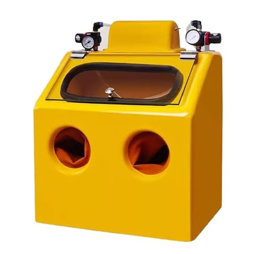 Sandblasterschrank, trockene und nasses Sandstrahlmaschine, Schwerer und trockener Sandwell -für Teile, ideal für professionelle und DIY -Projekte von SenhE