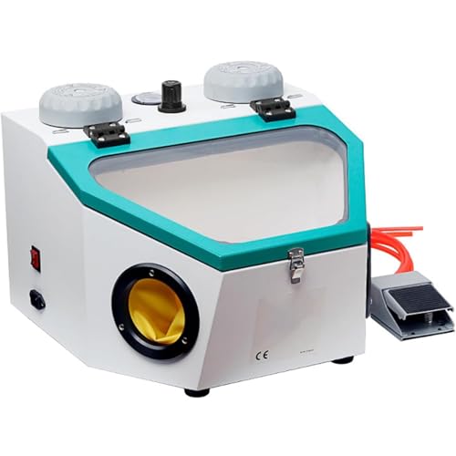 SenhE Doppel-Pen-feine Sandstrahlmaschine, Bank-Top-Sandstrank, Schmucksandstrahlmaschine, Zahnwerkzeuge Derusting Entschlossener Entscheide-Sandstrahlenausrüstung SenhE Doppel-Pen-feine Sandstrahlmaschine, Bank-Top-Sandstrank, Schmucksandstrahlmaschine, Zahnwerkzeuge Derusting Entschlossener Entscheide-Sandstrahlenausrüstung von SenhE