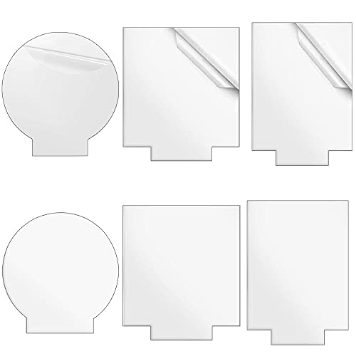 Transparente Acrylplatten, 2 mm, Platten für LED-Lichtbasis, Schilder, Medaillen, Handwerk, DIY-Display-Projekte, 3 Formen – Rechteck, quadratisch, rund, 6 Stück Transparente Acrylplatten, 2 mm, Platten für LED-Lichtbasis, Schilder, Medaillen, Handwerk, DIY-Display-Projekte, 3 Formen – Rechteck, quadratisch, rund, 6 Stück von Senhai