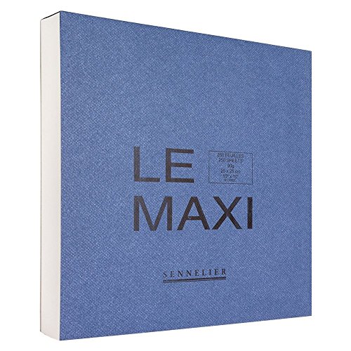 SENNELIER Maxi-Zeichenblock, Weiß, 25,4 x 25,4 cm SENNELIER Maxi-Zeichenblock, Weiß, 25,4 x 25,4 cm von Sennelier