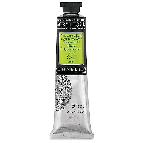 Sennelier 871 Acrylfarbe, 60 ml, Hellgelb / Grün von Sennelier