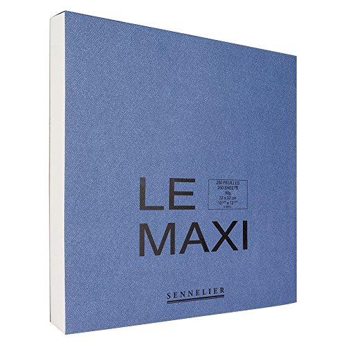 Sennelier Maxi Block Zeichenblock, 31,8 x 31,8 cm Sennelier Maxi Block Zeichenblock, 31,8 x 31,8 cm von Sennelier