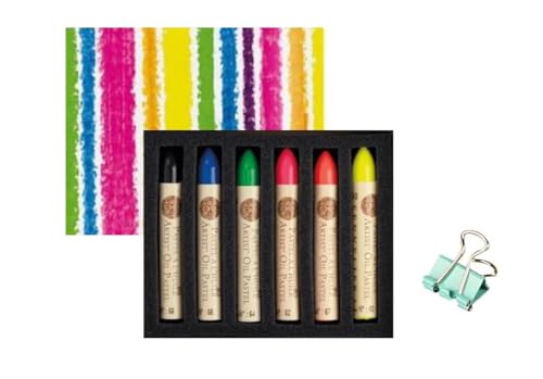 Sennelier Ölpastellkreiden 6 Farben Set fluoreszierend und Mini Pinzette Sennelier Ölpastellkreiden 6 Farben Set fluoreszierend und Mini Pinzette von Sennelier
