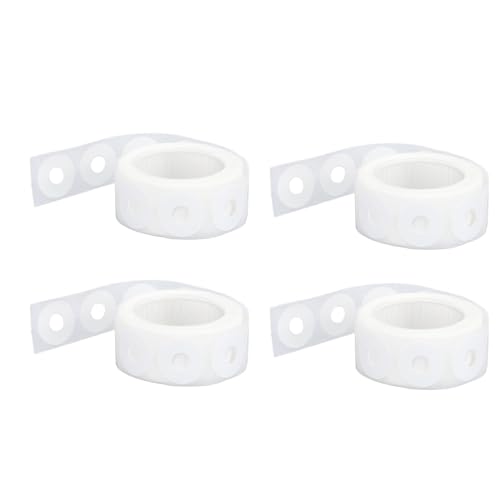 4 Boxen Verstärkung Etikett PVC Water Proof Loch Loch Verstärkung Etikett für Büro von Senrusa