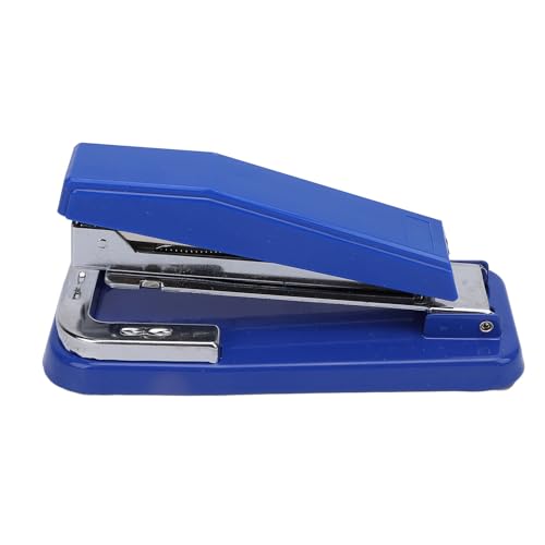 Rotierende Stapler Compact Book Stapling -Maschine 25 Blechkapazität für 24/6 26/6 Grundnahrungsmittel Papierkarton Leder Blau von Senrusa