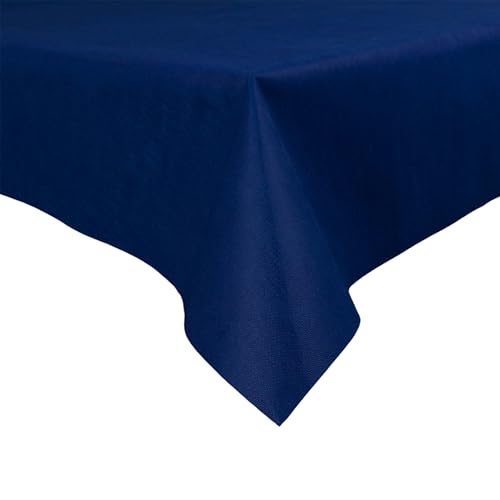 Sensalux Buffet-Tischdecke, Vlies, 1,5m x 3m, Standard 100 by Oeko-TEX® - Klasse I, abwischbar, Lotuseffekt, Blau von Sensalux