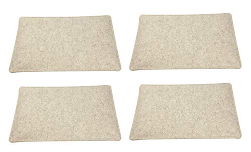 Sensalux Sitzkissen für Bierbänke, Sitzpolster aus robustem Nadelfilz, besonders rückstellkräftig, hoher Sitzkomfort, Bierbankkissen, Beige 4er Pack Sensalux Sitzkissen für Bierbänke, Sitzpolster aus robustem Nadelfilz, besonders rückstellkräftig, hoher Sitzkomfort, Bierbankkissen, Beige 4er Pack von Sensalux