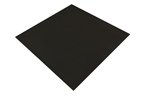 Sensalux Vlies-Tischdecke mit 45% Recyclatanteil, abwaschbare Tischdecke mit Lotuseffekt, 1m x 1m Schwarz von Sensalux