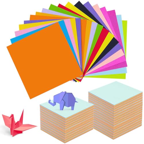 SenseYo Origami-Papier-Set für Anfänger, 1500 Blatt, 20 Farben, 10,2 x 10,2 cm SenseYo Origami-Papier-Set für Anfänger, 1500 Blatt, 20 Farben, 10,2 x 10,2 cm von SenseYo