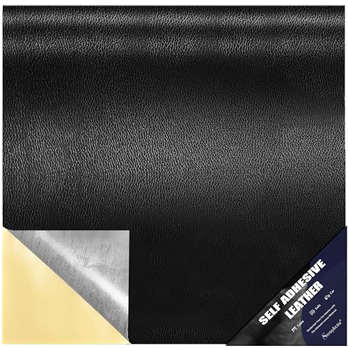 Kunstleder selbstklebend,Leder Patch Selbstklebend Schwarz,150 * 60cm Leder Reparatur Patch, für Sofa, Möbel, Autositze, Taschen Kunstleder selbstklebend,Leder Patch Selbstklebend Schwarz,150 * 60cm Leder Reparatur Patch, für Sofa, Möbel, Autositze, Taschen von Sensylectra