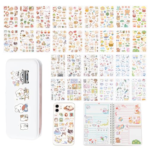 Sticker, 30 Sticker, Sticker Fotoalbum, Scrapbook Stickers, DIY Kawaii Sticker für Kinder, Erwachsene, für Die Dekoration Gästebuch, Alben, Zeitschriften,5 Sätze Von Niedliche Aufkleber Set Sticker, 30 Sticker, Sticker Fotoalbum, Scrapbook Stickers, DIY Kawaii Sticker für Kinder, Erwachsene, für Die Dekoration Gästebuch, Alben, Zeitschriften,5 Sätze Von Niedliche Aufkleber Set von Senteen