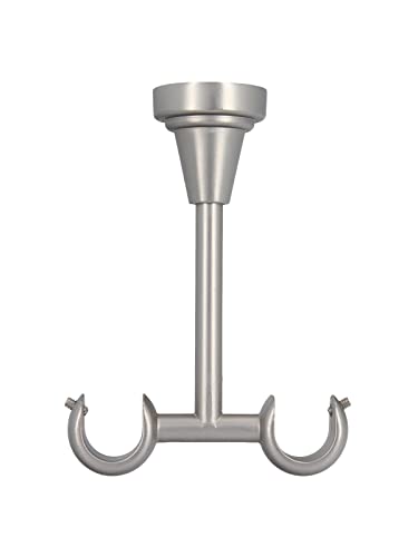 Sento Metall Zubehör für Ø 19 mm Gardinenstangen in Chrom Matt Ø 19/19mm Deckenhalter Sento Metall Zubehör für Ø 19 mm Gardinenstangen in Chrom Matt Ø 19/19mm Deckenhalter von Sento