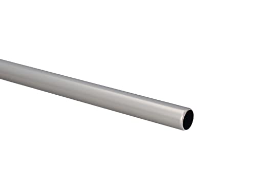 Sento Metall Zubehör für Ø 19 mm Gardinenstangen in Chrom Matt Ø 19mm Stange 140cm von Sento