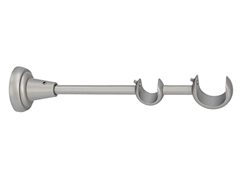 Sento Metall Zubehör für Ø 25 mm Gardinenstangen in Chrom Matt Ø 25/16mm Wandhalter Sento Metall Zubehör für Ø 25 mm Gardinenstangen in Chrom Matt Ø 25/16mm Wandhalter von Sento