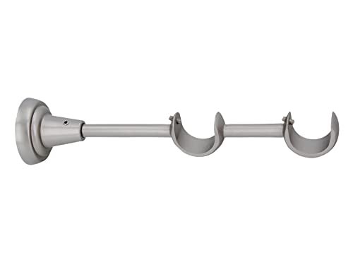 Sento Metall Zubehör für Ø 25 mm Gardinenstangen in Chrom Matt Ø 25/25mm Wandhalter Sento Metall Zubehör für Ø 25 mm Gardinenstangen in Chrom Matt Ø 25/25mm Wandhalter von Sento