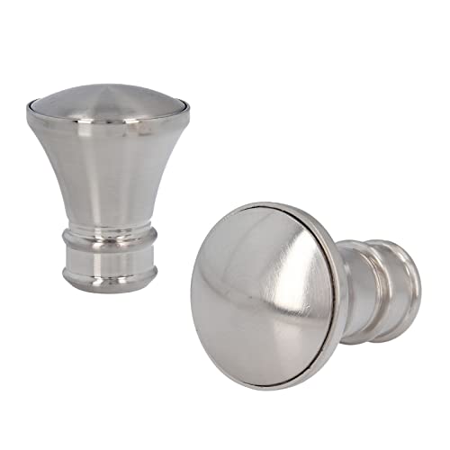 Sento Metall Zubehör für Ø 25 mm Gardinenstangen in Edelstahl Optik Ø 25mm 2x Endstücke Pryma Sento Metall Zubehör für Ø 25 mm Gardinenstangen in Edelstahl Optik Ø 25mm 2x Endstücke Pryma von Sento