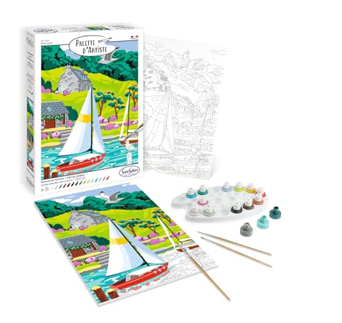 Pont-Aven Künstlerpalette von Sentosphere