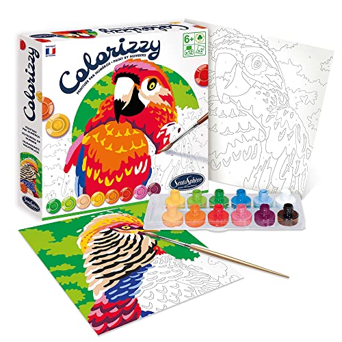 Sentosphère Colorizzy Malen nach Zahlen - Papagei Sentosphère Colorizzy Malen nach Zahlen - Papagei von Sentosphere
