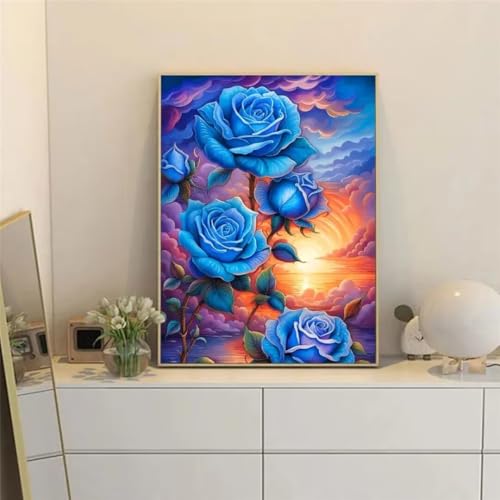5D Diamond Painting Blumen Rose Sonnenaufgang Diamant Painting Bilder DIY Full Rund Diamond Art Set Erwachsene,Diamant Kunst Malerei Stickerei Set Kreuzstich Geschenke Home Wand Dekor,70x90cm 5D Diamond Painting Blumen Rose Sonnenaufgang Diamant Painting Bilder DIY Full Rund Diamond Art Set Erwachsene,Diamant Kunst Malerei Stickerei Set Kreuzstich Geschenke Home Wand Dekor,70x90cm von Senyanr