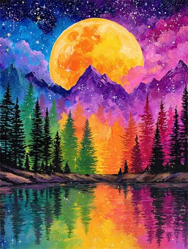 Malen Nach Zahlen Erwachsene mit Rahmen,Fantasielandschaft malen nach zahlen Set mit Pinseln und Acrylpigment,Paint by Numbers DIY Handgemalt Ölgemälde Leinwand kits für Home Décor 60x75cm Malen Nach Zahlen Erwachsene mit Rahmen,Fantasielandschaft malen nach zahlen Set mit Pinseln und Acrylpigment,Paint by Numbers DIY Handgemalt Ölgemälde Leinwand kits für Home Décor 60x75cm von Senyanr