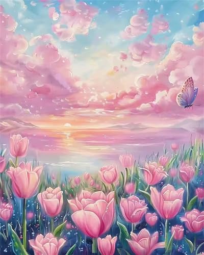 Malen Nach Zahlen Erwachsene mit Rahmen,Rosa Welt malen nach zahlen Set mit Pinseln und Acrylpigment,Paint by Numbers DIY Handgemalt Ölgemälde Leinwand kits für Home Décor 20x30cm Malen Nach Zahlen Erwachsene mit Rahmen,Rosa Welt malen nach zahlen Set mit Pinseln und Acrylpigment,Paint by Numbers DIY Handgemalt Ölgemälde Leinwand kits für Home Décor 20x30cm von Senyanr