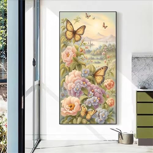 Senyanr 50x110cm Diamond Painting Erwachsene Wunderschöne Blumenlandschaft,DIY Square Vollbohrer diamond painting groß Mosaik Diamant Kunst Stickerei Kreuzstich Bilder,Geschenk Wanddekoration Senyanr 50x110cm Diamond Painting Erwachsene Wunderschöne Blumenlandschaft,DIY Square Vollbohrer diamond painting groß Mosaik Diamant Kunst Stickerei Kreuzstich Bilder,Geschenk Wanddekoration von Senyanr