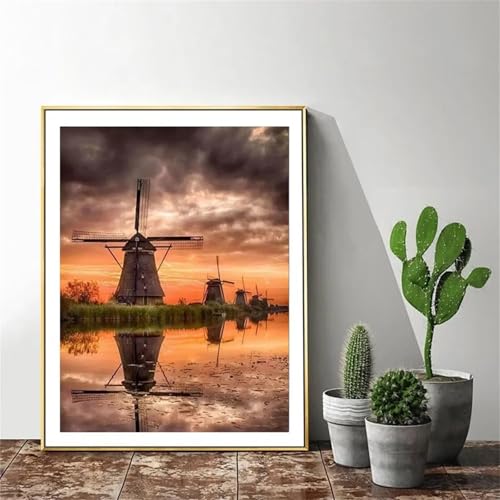 Diamond Painting für Erwachsene,Sonnenuntergang Landschaft 5D DIY Diamant Painting Bilder für Anfänger Full Drill Diamant Malerei Strass Stickerei Diamant Kunst für Wanddekoration Square Drill,65x45cm Diamond Painting für Erwachsene,Sonnenuntergang Landschaft 5D DIY Diamant Painting Bilder für Anfänger Full Drill Diamant Malerei Strass Stickerei Diamant Kunst für Wanddekoration Square Drill,65x45cm von Senyanr