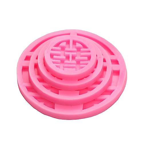 Double Happiness Chocolate Cake Decoration DIY Baking Silicone Mold (KIT) von Senzooe