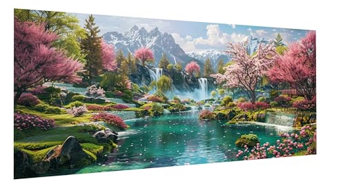 Diamond Painting Baum Diamond Painting Erwachsene See Diamant Paintings Erwachsene Groß 40x80cm, Diamant Malerei Art Kits, Cross Stitch Stickerei Kunsthandwerk für Deko Wohnzimmer, Geschenke FD-1023 Diamond Painting Baum Diamond Painting Erwachsene See Diamant Paintings Erwachsene Groß 40x80cm, Diamant Malerei Art Kits, Cross Stitch Stickerei Kunsthandwerk für Deko Wohnzimmer, Geschenke FD-1023 von Sepeoha