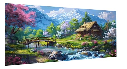 Diamond Painting Brücke Diamond Painting Erwachsene Kabine Diamant Paintings Erwachsene Groß 60x120cm, Diamant Malerei Art Kits, Cross Stitch Stickerei Kunsthandwerk für Wanddeko Wohnzimmer FD-1146 Diamond Painting Brücke Diamond Painting Erwachsene Kabine Diamant Paintings Erwachsene Groß 60x120cm, Diamant Malerei Art Kits, Cross Stitch Stickerei Kunsthandwerk für Wanddeko Wohnzimmer FD-1146 von Sepeoha