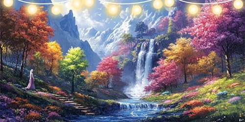 Diamond Painting Erwachsene Baum Diamond Painting Kinder Fallen Full 5D Diamant Paintings Bilder, Mosaikherstellung Bastelset Kinder für ab 10 Jahre, Malen Nach Zahlen für Zimmer Deko 50x100cm FD-1074 Diamond Painting Erwachsene Baum Diamond Painting Kinder Fallen Full 5D Diamant Paintings Bilder, Mosaikherstellung Bastelset Kinder für ab 10 Jahre, Malen Nach Zahlen für Zimmer Deko 50x100cm FD-1074 von Sepeoha