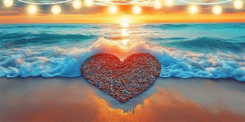 Diamond Painting Erwachsene Liebe Diamond Painting Kinder Wellen Full 5D Diamant Paintings Bilder, Mosaikherstellung Bastelset Kinder für ab 10 Jahre, Malen Nach Zahlen für Zimmer Deko 50x100cm FD-974 Diamond Painting Erwachsene Liebe Diamond Painting Kinder Wellen Full 5D Diamant Paintings Bilder, Mosaikherstellung Bastelset Kinder für ab 10 Jahre, Malen Nach Zahlen für Zimmer Deko 50x100cm FD-974 von Sepeoha