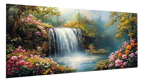 Diamond Painting Fluss Diamond Painting Erwachsene Blume Diamant Paintings Erwachsene Groß 40x80cm, Diamant Malerei Art Kits, Cross Stitch Stickerei Kunsthandwerk für Zimmer Deko, Geschenke FD-1123 Diamond Painting Fluss Diamond Painting Erwachsene Blume Diamant Paintings Erwachsene Groß 40x80cm, Diamant Malerei Art Kits, Cross Stitch Stickerei Kunsthandwerk für Zimmer Deko, Geschenke FD-1123 von Sepeoha