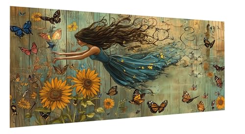 Diamond Painting Frau Diamond Painting Erwachsene Sonnenblume Diamant Paintings Erwachsene Groß 50x100cm, Diamant Malerei Art Kits, Cross Stitch Stickerei Kunsthandwerk für Wanddeko Wohnzimmer FD-8664 Diamond Painting Frau Diamond Painting Erwachsene Sonnenblume Diamant Paintings Erwachsene Groß 50x100cm, Diamant Malerei Art Kits, Cross Stitch Stickerei Kunsthandwerk für Wanddeko Wohnzimmer FD-8664 von Sepeoha