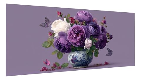 Diamond Painting Lila Diamond Painting Erwachsene Blumentopf Diamant Paintings Erwachsene Groß 40x80cm, Diamant Malerei Art Kits, Cross Stitch Stickerei Kunsthandwerk für Wanddeko Wohnzimmer FD-9943 Diamond Painting Lila Diamond Painting Erwachsene Blumentopf Diamant Paintings Erwachsene Groß 40x80cm, Diamant Malerei Art Kits, Cross Stitch Stickerei Kunsthandwerk für Wanddeko Wohnzimmer FD-9943 von Sepeoha