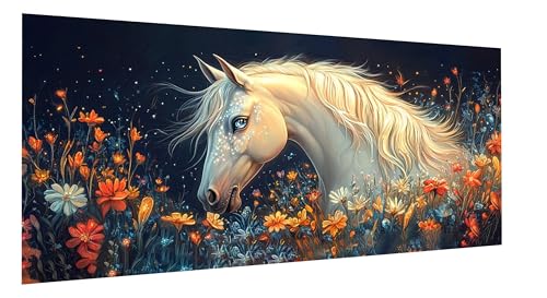 Diamond Painting Pferd Diamond Painting Erwachsene Chrysantheme Diamant Paintings Erwachsene Groß 90x180cm, Diamant Malerei Art Kits, Cross Stitch Stickerei Kunsthandwerk für Deko Wohnzimmer FD-8509 Diamond Painting Pferd Diamond Painting Erwachsene Chrysantheme Diamant Paintings Erwachsene Groß 90x180cm, Diamant Malerei Art Kits, Cross Stitch Stickerei Kunsthandwerk für Deko Wohnzimmer FD-8509 von Sepeoha
