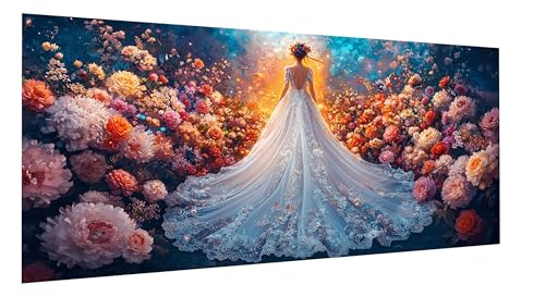 Diamond Painting Pfingstrose Diamond Painting Erwachsene Schönheit Diamant Paintings Erwachsene Groß 40x80cm, Diamant Malerei Art Kits, Cross Stitch Stickerei Kunsthandwerk für Deko Wohnzimmer FD-743 Diamond Painting Pfingstrose Diamond Painting Erwachsene Schönheit Diamant Paintings Erwachsene Groß 40x80cm, Diamant Malerei Art Kits, Cross Stitch Stickerei Kunsthandwerk für Deko Wohnzimmer FD-743 von Sepeoha