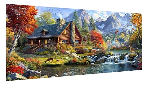 Diamond Painting Reh Diamond Painting Erwachsene Wald Diamant Paintings Erwachsene Groß 60x120cm, Diamant Malerei Art Kits, Cross Stitch Stickerei Kunsthandwerk für Deko Wohnzimmer, Geschenke FD-786 Diamond Painting Reh Diamond Painting Erwachsene Wald Diamant Paintings Erwachsene Groß 60x120cm, Diamant Malerei Art Kits, Cross Stitch Stickerei Kunsthandwerk für Deko Wohnzimmer, Geschenke FD-786 von Sepeoha