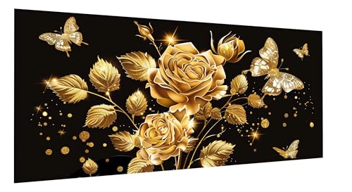 Diamond Painting Rose Diamond Painting Erwachsene Gelb Diamant Paintings Erwachsene Groß 60x120cm, Diamant Malerei Art Kits, Cross Stitch Stickerei Kunsthandwerk für Deko Wohnzimmer, Geschenke FD-9506 Diamond Painting Rose Diamond Painting Erwachsene Gelb Diamant Paintings Erwachsene Groß 60x120cm, Diamant Malerei Art Kits, Cross Stitch Stickerei Kunsthandwerk für Deko Wohnzimmer, Geschenke FD-9506 von Sepeoha