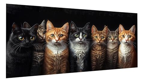 Diamond Painting Schwarz Diamond Painting Erwachsene Katze Diamant Paintings Erwachsene Groß 80x160cm, Diamant Malerei Art Kits, Cross Stitch Stickerei Kunsthandwerk für Wanddeko Wohnzimmer FD-9768 Diamond Painting Schwarz Diamond Painting Erwachsene Katze Diamant Paintings Erwachsene Groß 80x160cm, Diamant Malerei Art Kits, Cross Stitch Stickerei Kunsthandwerk für Wanddeko Wohnzimmer FD-9768 von Sepeoha