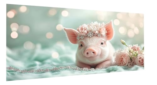 Diamond Painting Schwein Diamond Painting Erwachsene Rose Diamant Paintings Erwachsene Groß 80x160cm, Diamant Malerei Art Kits, Cross Stitch Stickerei Kunsthandwerk für Wanddeko Wohnzimmer FD-9288 Diamond Painting Schwein Diamond Painting Erwachsene Rose Diamant Paintings Erwachsene Groß 80x160cm, Diamant Malerei Art Kits, Cross Stitch Stickerei Kunsthandwerk für Wanddeko Wohnzimmer FD-9288 von Sepeoha