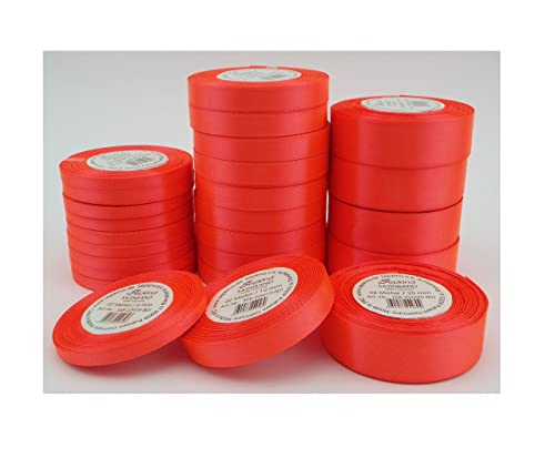 Sepkina Sparpaket Set 25 Rollen 6 12 und 25 mm Satinband Schleifenband Dekoband Band Bastelband Geschenkband Nähband Zierband Satin Orange Neon NeonOrange Sepkina Sparpaket Set 25 Rollen 6 12 und 25 mm Satinband Schleifenband Dekoband Band Bastelband Geschenkband Nähband Zierband Satin Orange Neon NeonOrange von Sepkina