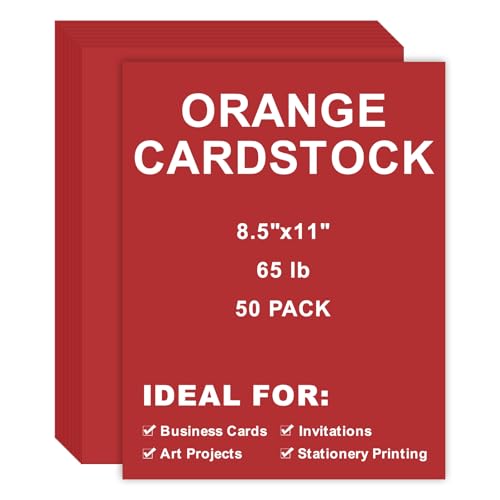 Cardstock 8,5 x 11, 50 Stück, 29,5 kg/180 g/m² dickes Kartonpapier für Kunst, Handwerk, Schreibwaren, Druck, Visitenkarten, Bürodruck, Rot, 50 Stück Cardstock 8,5 x 11, 50 Stück, 29,5 kg/180 g/m² dickes Kartonpapier für Kunst, Handwerk, Schreibwaren, Druck, Visitenkarten, Bürodruck, Rot, 50 Stück von Septo