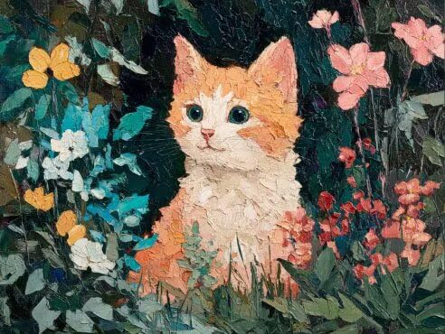 Diamond Painting Erwachsene Katze niedlich Diamant Painting Bilder Full Drill, Diamants Strass Kristall Stickerei Leinwand, Daimant Malerei Kinder Bastelset Geschenk und Als Wanddeko 100x130cm Z-566 von Sepwougg