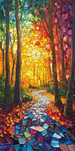 Diamond Painting xxl, Park abstrakt 5D Diamant Painting Bilder, DIY Kristall Stickerei Erwachsene und Kinder, Mosaikherstellung Art Groß Wohnzimmer Schlafzimmer Dekoration Geschenke 40x50cm D211 Diamond Painting xxl, Park abstrakt 5D Diamant Painting Bilder, DIY Kristall Stickerei Erwachsene und Kinder, Mosaikherstellung Art Groß Wohnzimmer Schlafzimmer Dekoration Geschenke 40x50cm D211 von Sepwougg