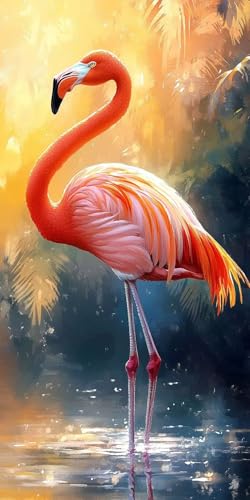 Diamond Painting xxl, Tiere Flamingos 5D Diamant Painting Bilder, DIY Kristall Stickerei Erwachsene und Kinder, Mosaikherstellung Art Groß Wohnzimmer Schlafzimmer Dekoration Geschenke 100x150cm D173 Diamond Painting xxl, Tiere Flamingos 5D Diamant Painting Bilder, DIY Kristall Stickerei Erwachsene und Kinder, Mosaikherstellung Art Groß Wohnzimmer Schlafzimmer Dekoration Geschenke 100x150cm D173 von Sepwougg